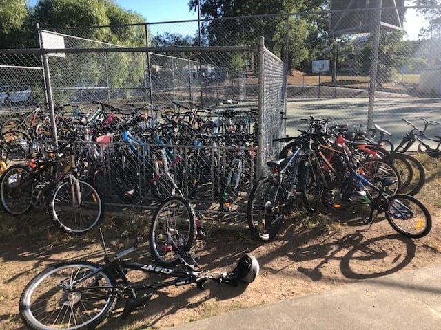 School 2024 bike racks