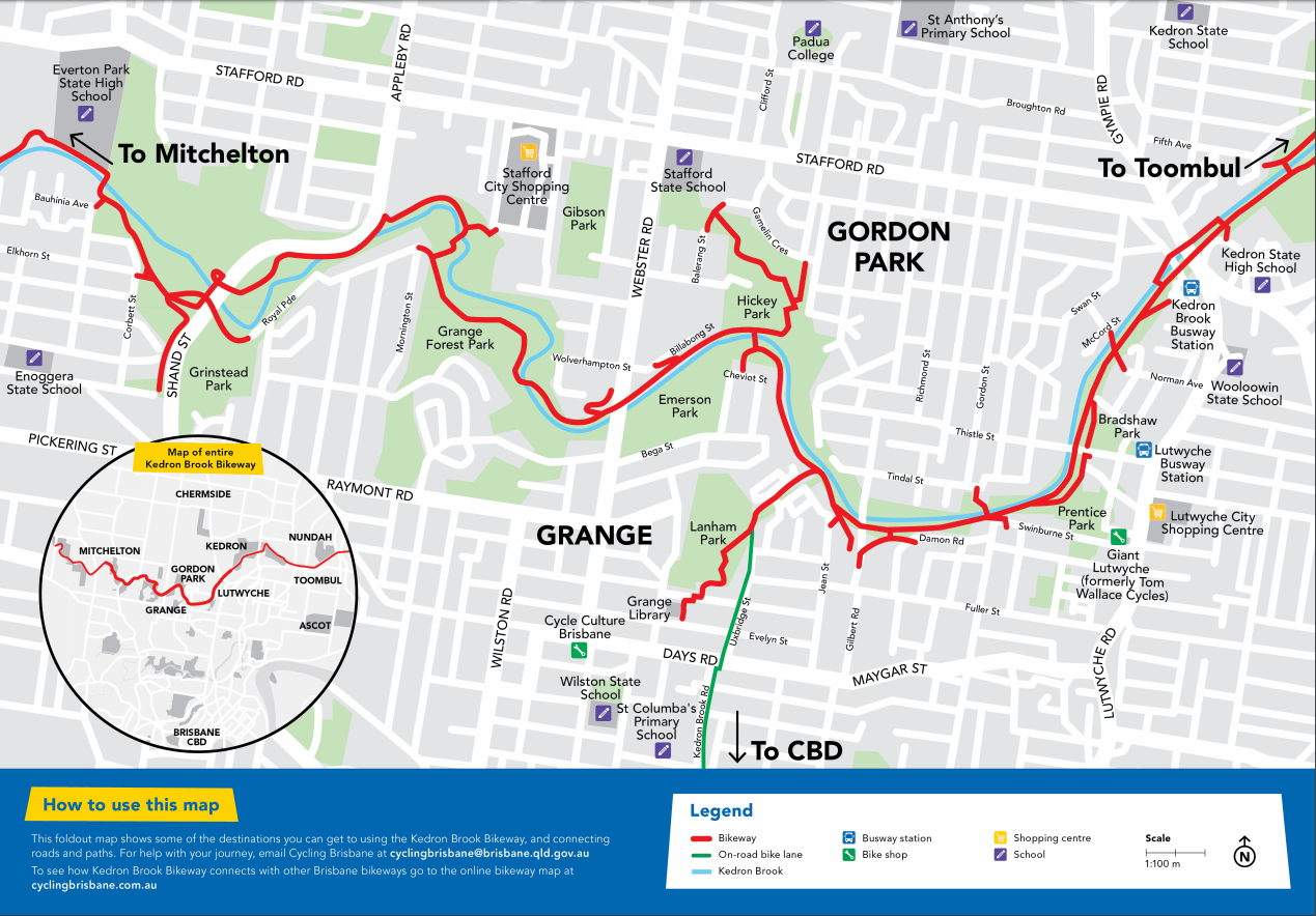 Kedron Brook Bikeway – Bicycle Queensland