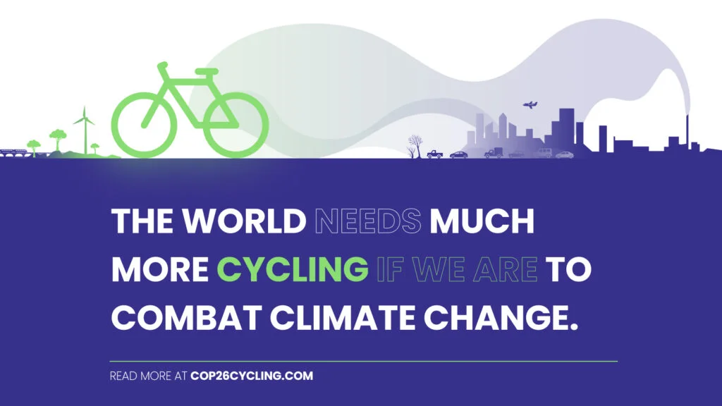 Combating Climate change by bike