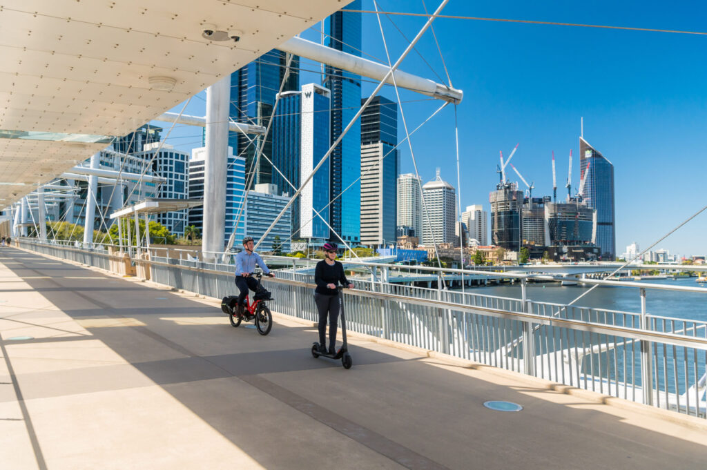Bicycle Queensland active transport network