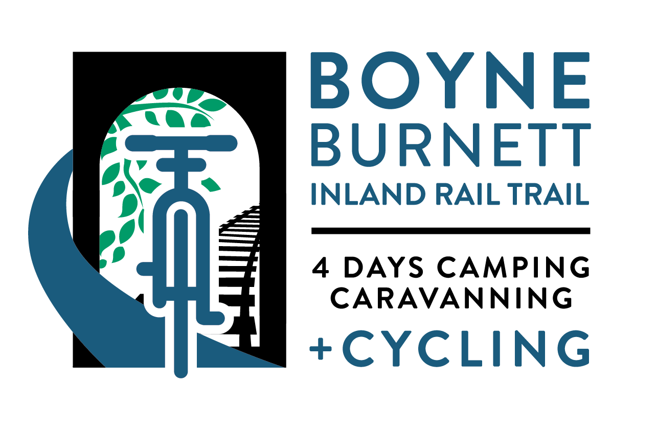 Boyne Burnet Rail Trail Logo 2025