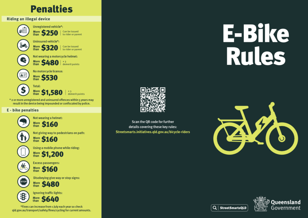 Queensland Government E-bike Rules – Bicycle Queensland