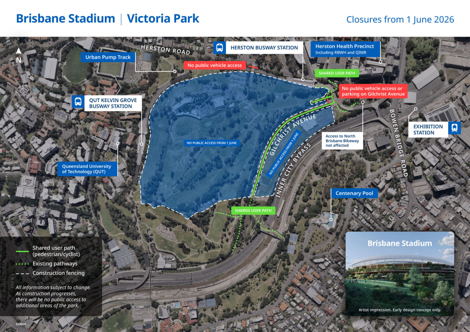 Victora Park bike access confirmed – Bicycle Queensland